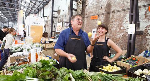 Eveleigh Farmers markets at Carriageworks, Sydney