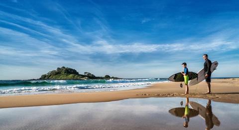 發掘新南威爾士南岸的世界級滑浪海灘