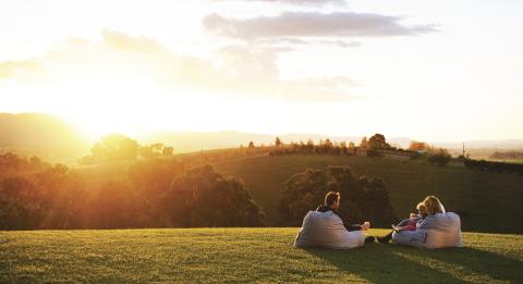 瑪吉（Mudgee）日落景致