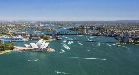 悉尼海港鳥瞰圖
