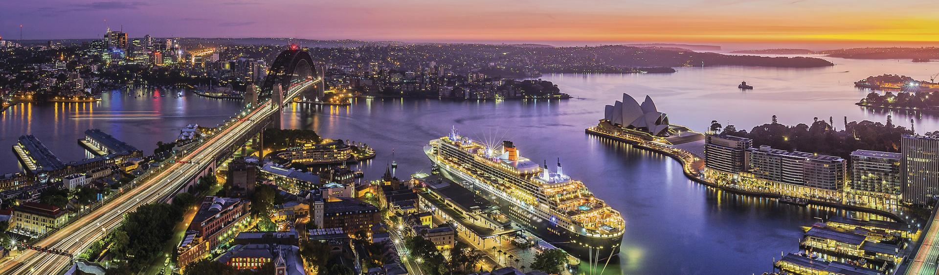 Circular Quay at sunrise