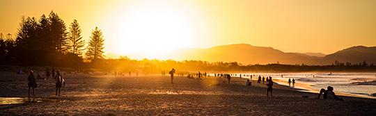 Sunset, Byron Bay